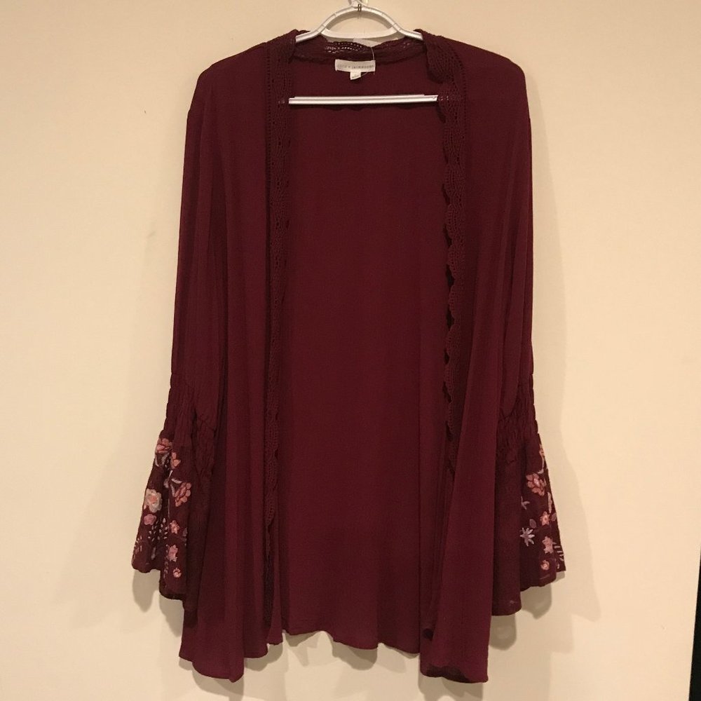 NWT coco + jaimeson Open Front Cardigan - Size L